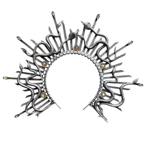 Medusa Silver Crown