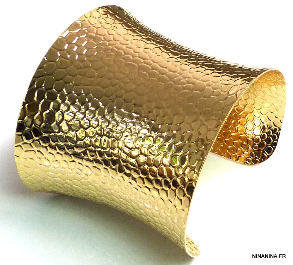 Gold Metallic Bracelet