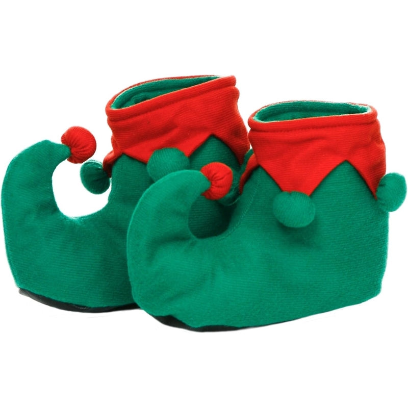 Elf Shoes with Pom-Poms