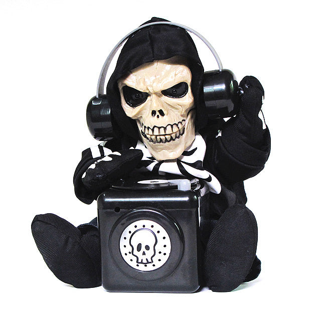 Halloween DJ Skeleton