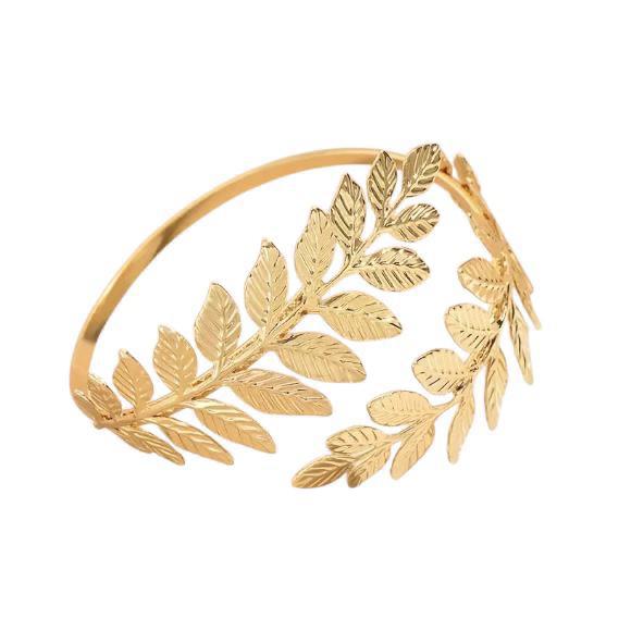 Gold Leaf Cuff Bracelet