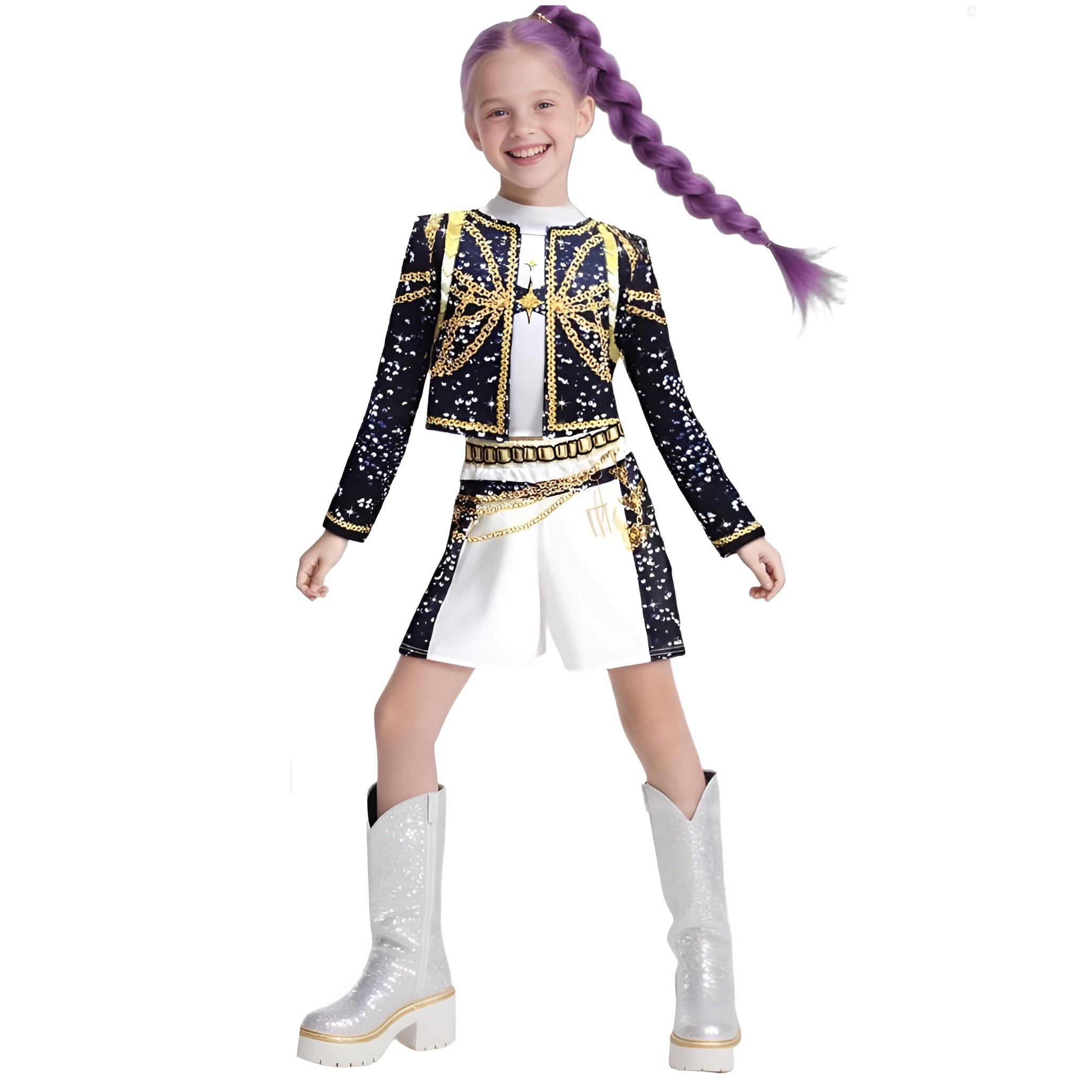 Rumi K-pop Demon Hunters Golden Costume