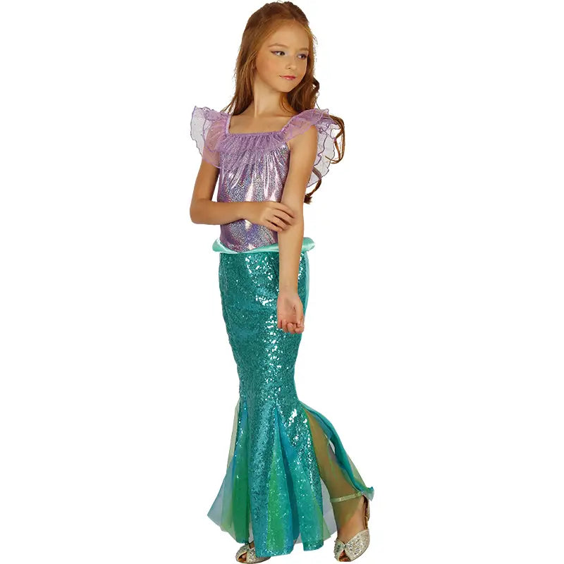 Mermaid kids costume