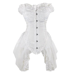 Lace Open-Side Corset