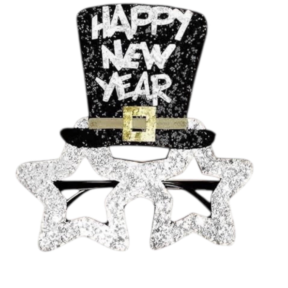 Gold and Silver New Year Glasses