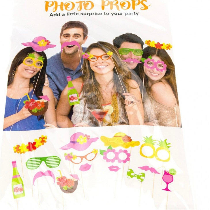 Tropical Party Photo Props Set