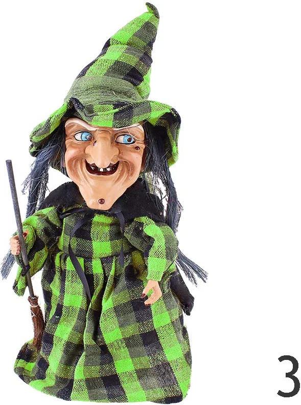 Interactive Witch Decoration with LED eyes and Motion