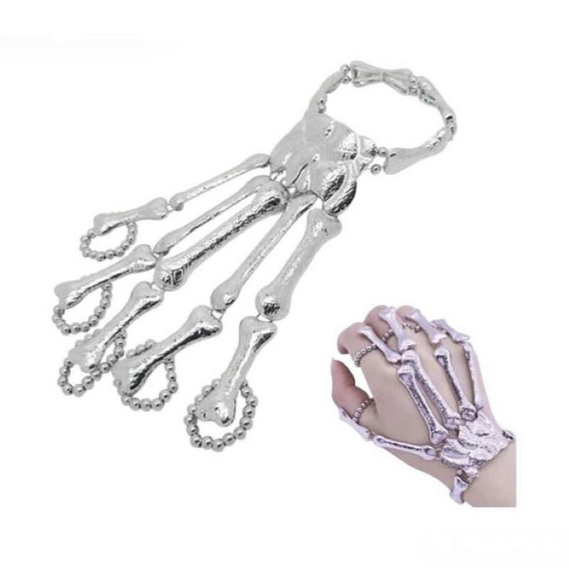 Metal Skeleton Hand Glove