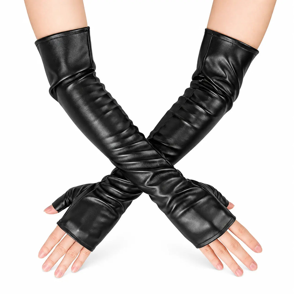 Metallic Fingerless Gloves product image