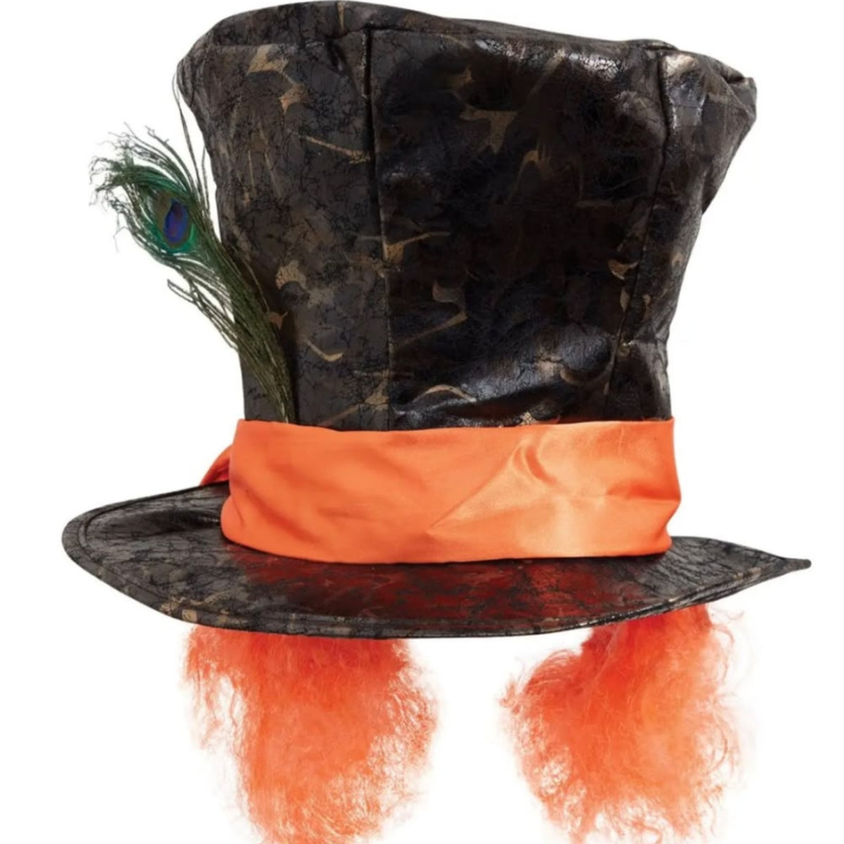 Mad Hatter Hat with Hair