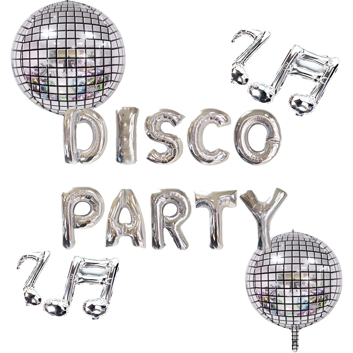 Disco Balloons Birthday Set