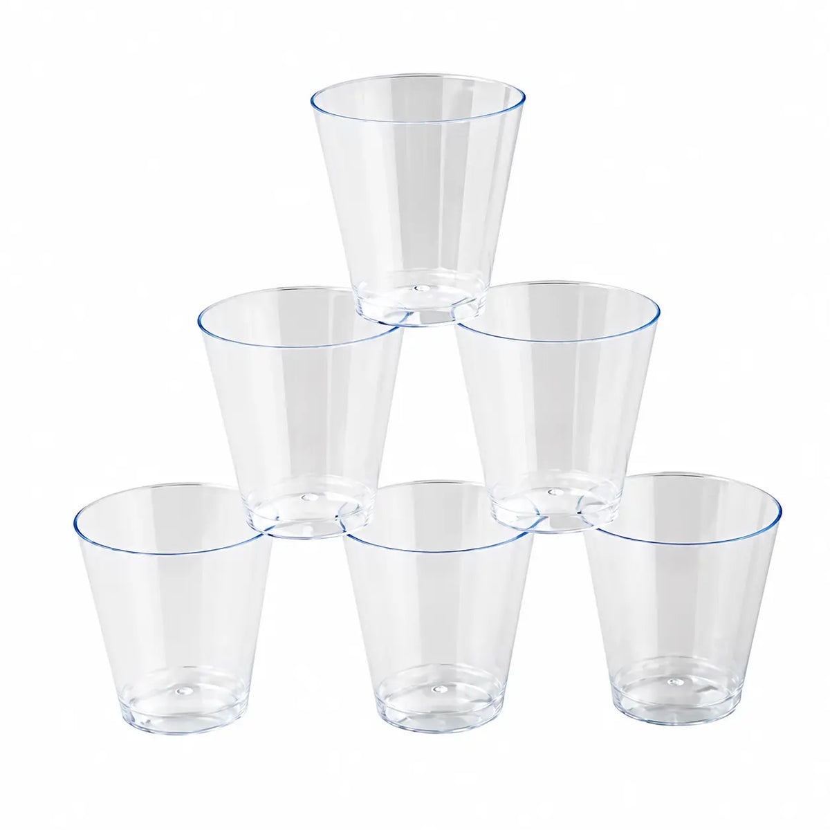 Clear Plastic Shot Cup Set