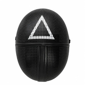 Black Triangle Squid Game Costume Mask