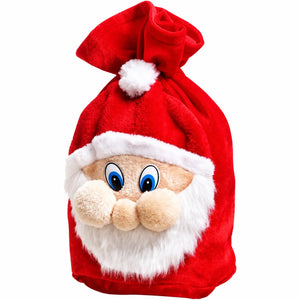 Plush Santa Gift Bag product image