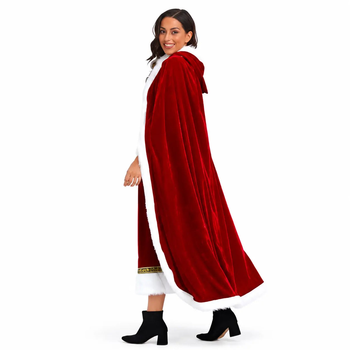 Deluxe Christmas Hooded Cape
