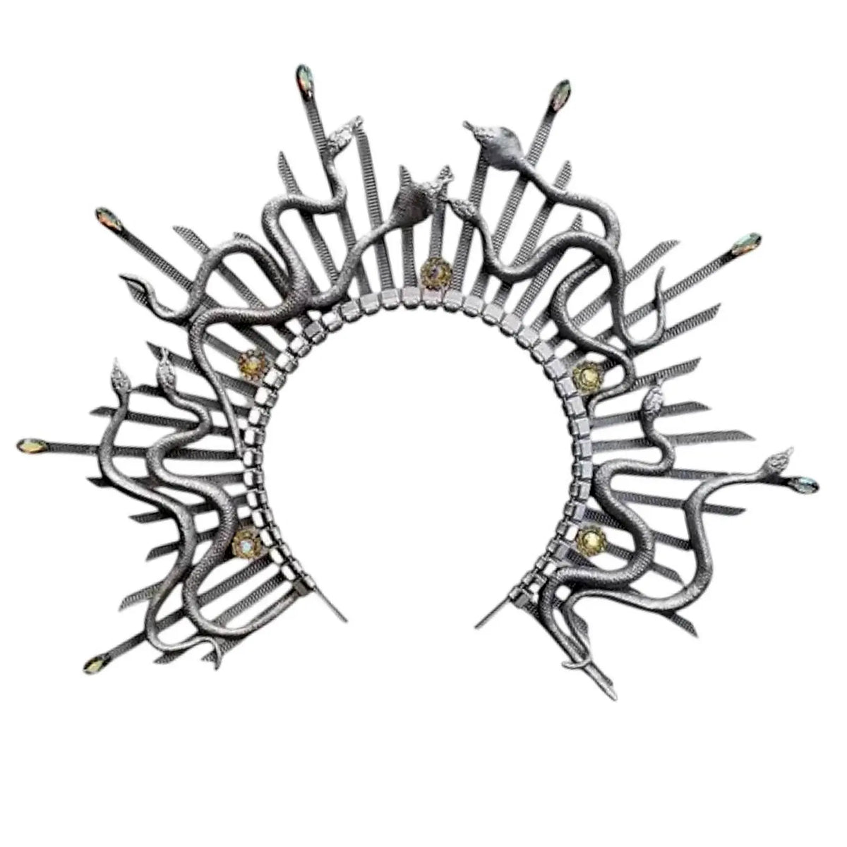 Medusa Silver Crown