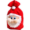 Plush Santa Gift Bag