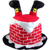 Santa Stuck in Chimney Hat