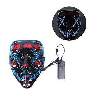 LED Bloody Purge Mask