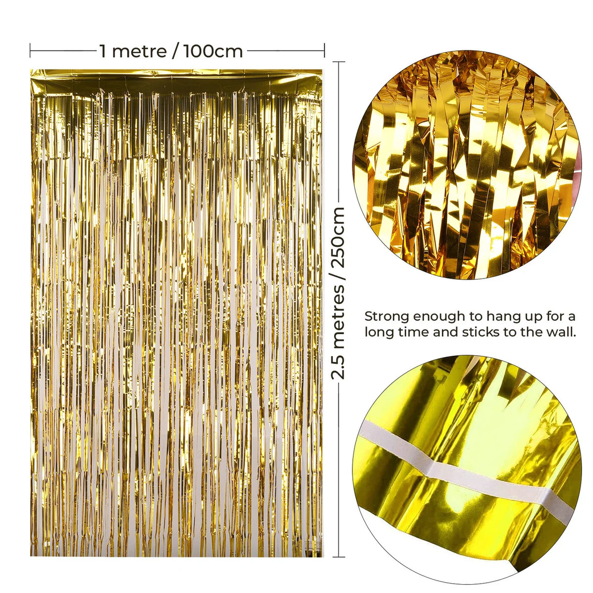 Metallic Curtains