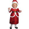 Girls Holiday Santa Dress Costume