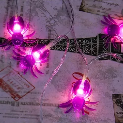 Halloween Spider String Lights alternative view 1