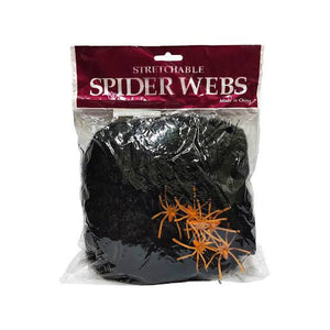 White and Black Spider Webs