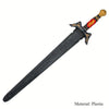 Medieval knight sword