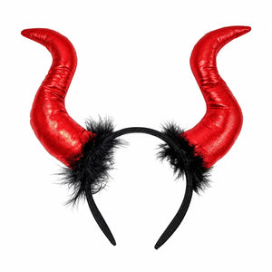 Black and Red Devil Horns product image