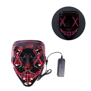 LED Bloody Purge Mask