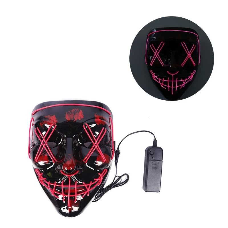 LED Bloody Purge Mask