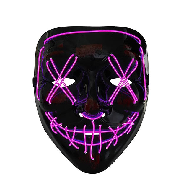 LED Bloody Purge Mask