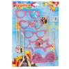 Pink Glitter Glasses Photo Props Set