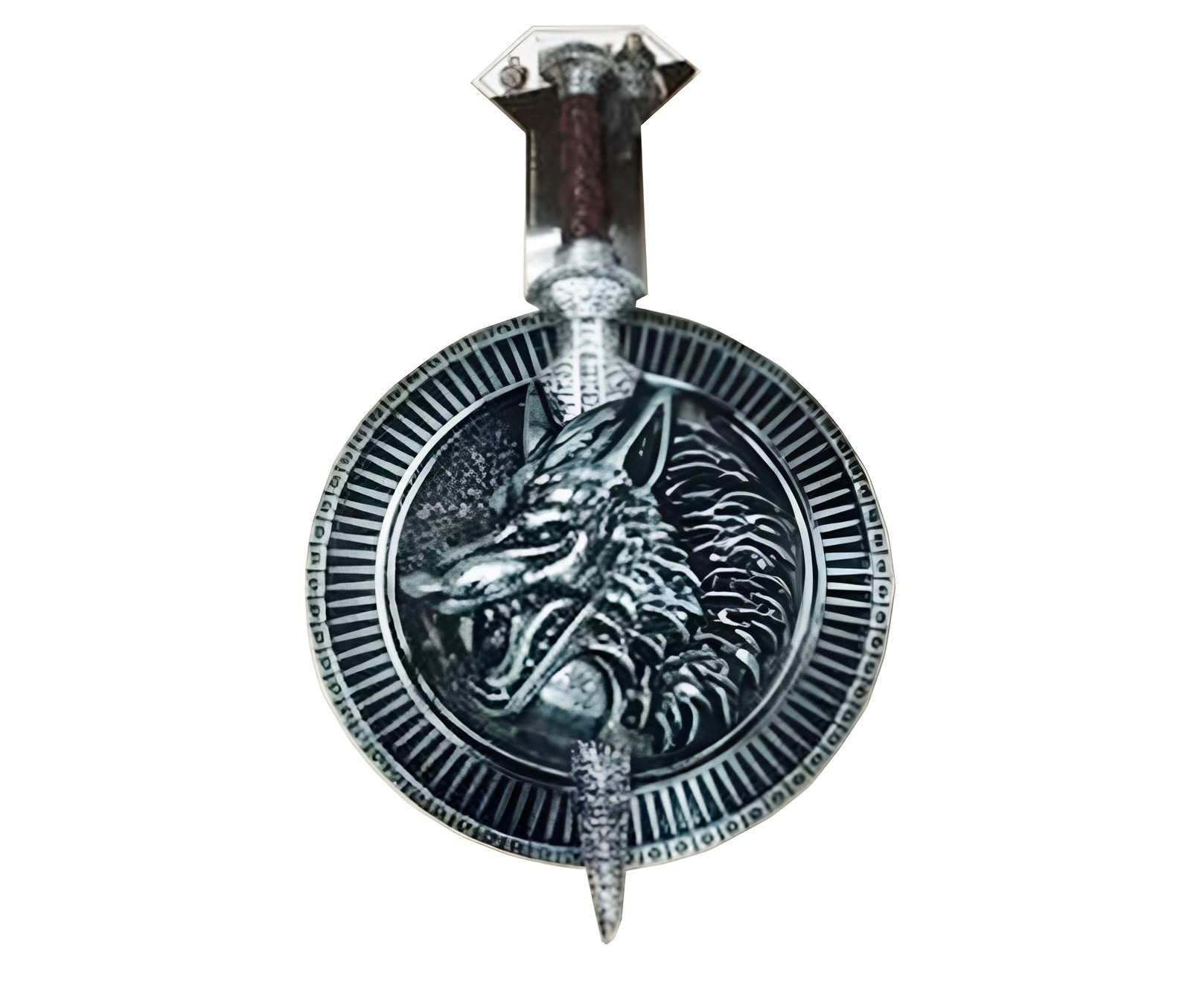 Knight sword and shield