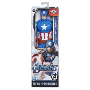 Captain America Titan Hero Series action figure in retail packaging