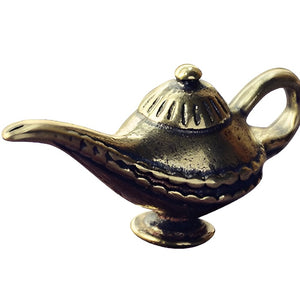 Gold Aladdin-style lamp