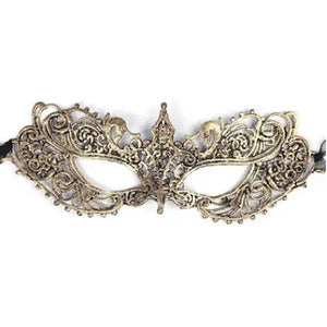 Antique Gold Lace Mask