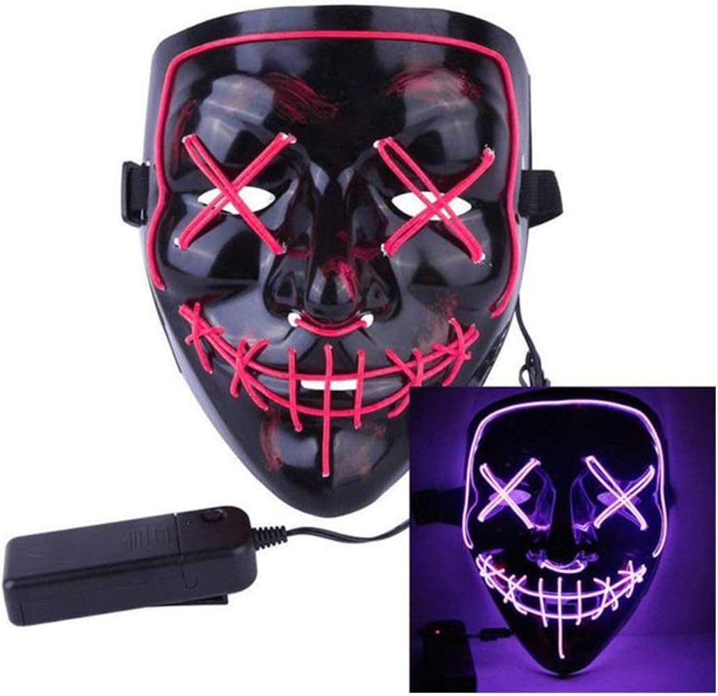 LED Bloody Purge Mask