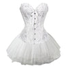 White Swan Corset and Tutu Set