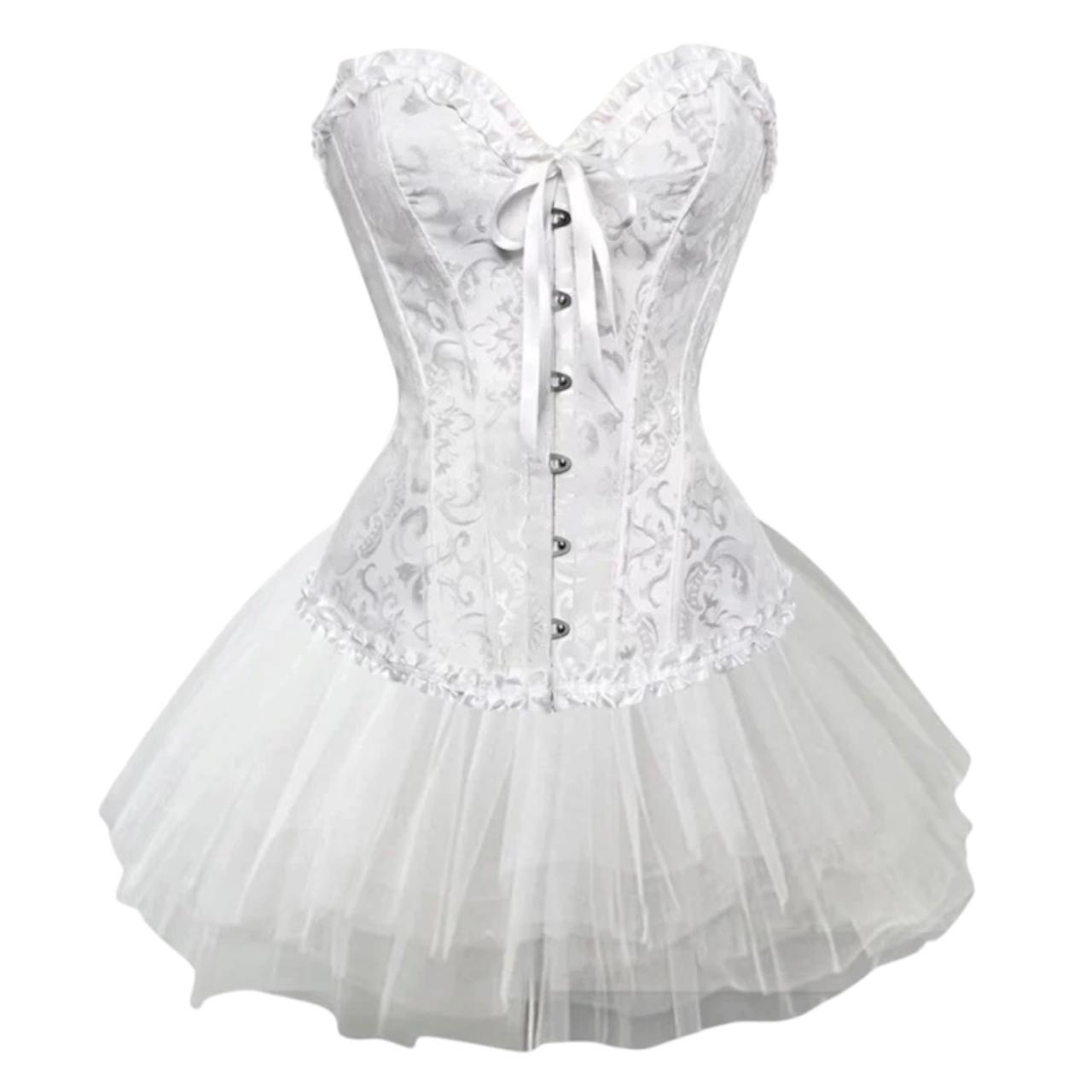 White Swan Corset and Tutu Set