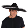 Black Sombrero with silver trim
