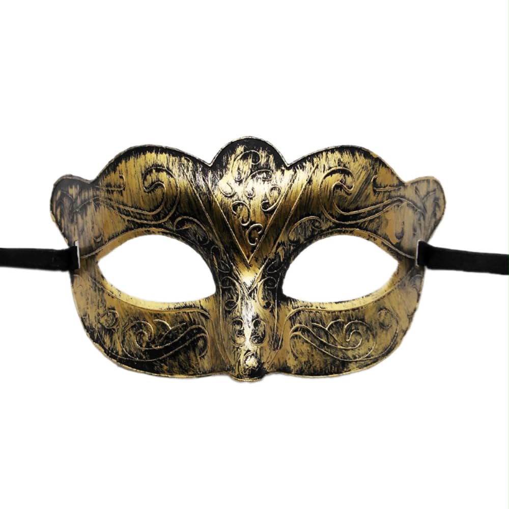 Masquerade Ball Gold Mask