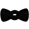 Black and Silver Glitter Bows