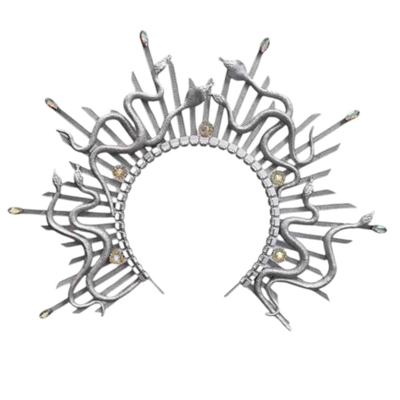 Medusa Silver Crown