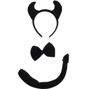 Black Devil Costume Accessory Set