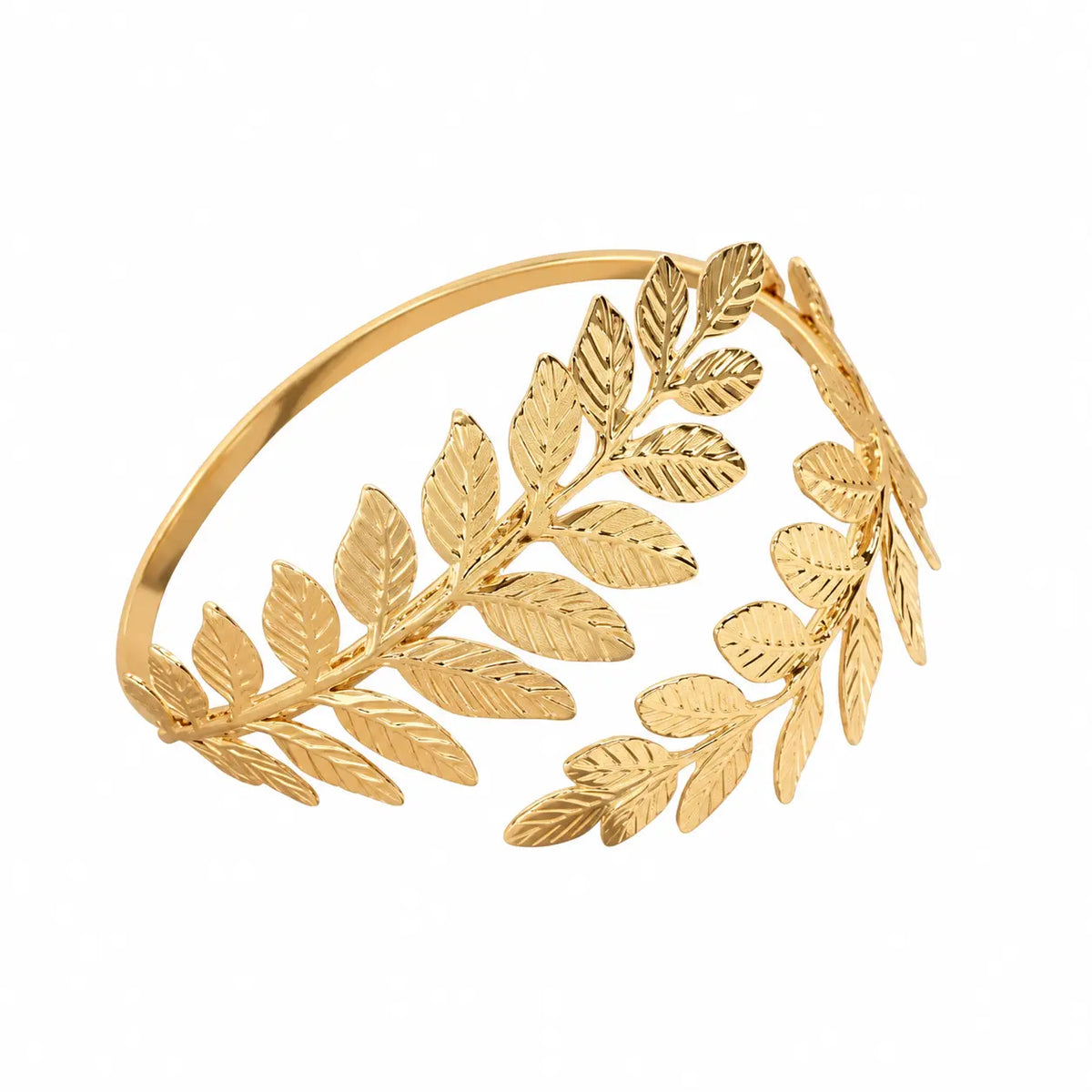 Gold Leaf Cuff Bracelet