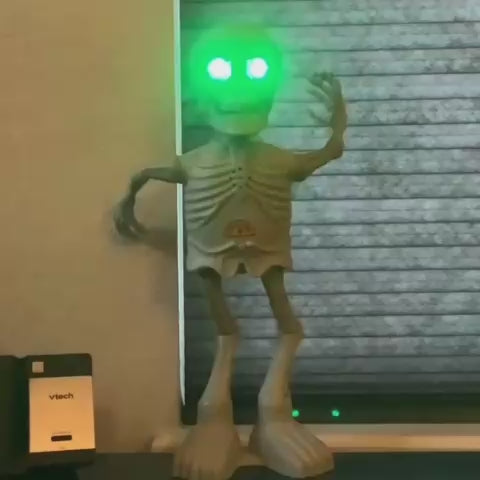 Animated Singing and Dancing Halloween Skeleton