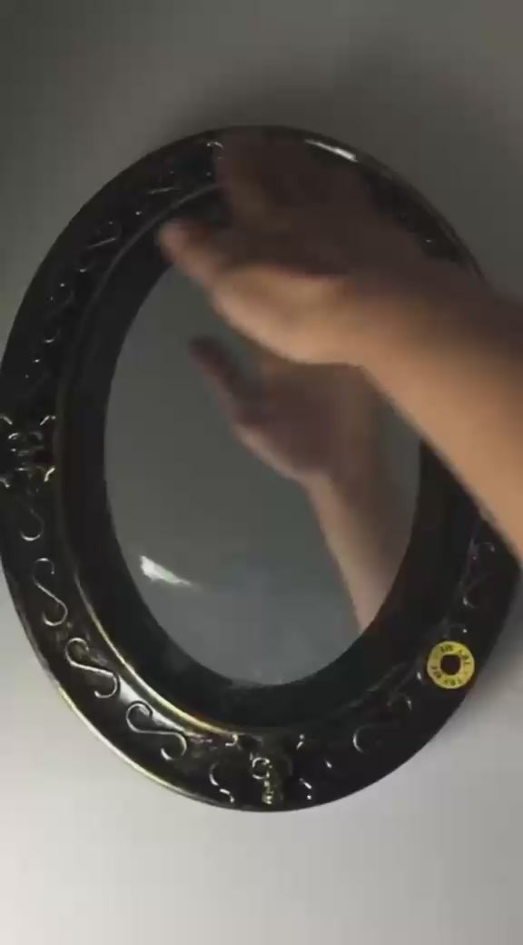 Motion-Activated Talking Haunted Skull Mirror