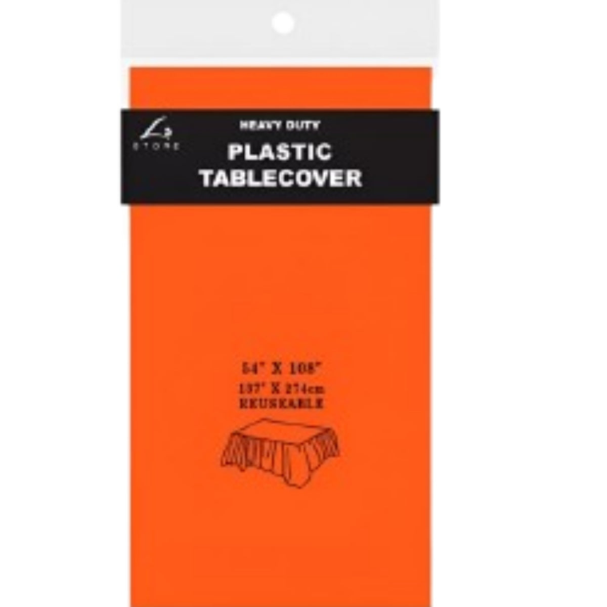 Orange Tablecover