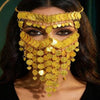Gold Coin Dancer Face Jewels